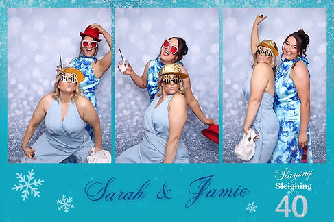 40th birthday party with the charm mirror photo booth joondalup resort