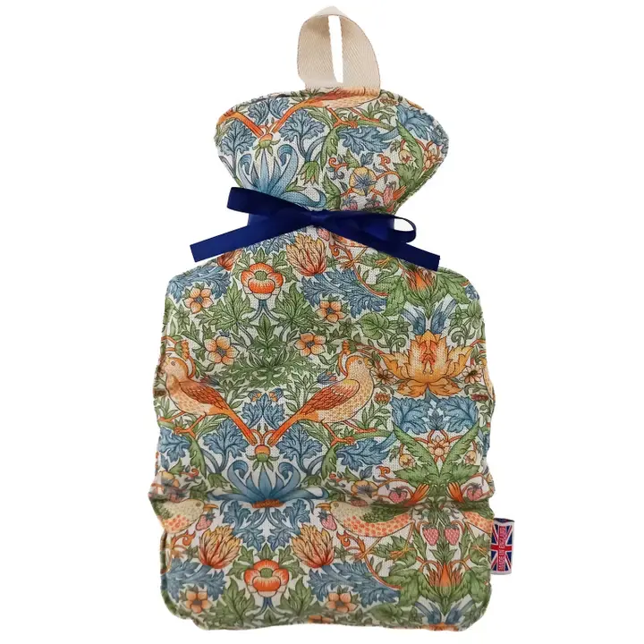 William Morris Wheat Bottle - Sky Strawberry Thief