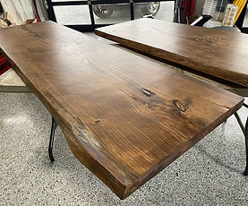 Live edge bar tops ! 