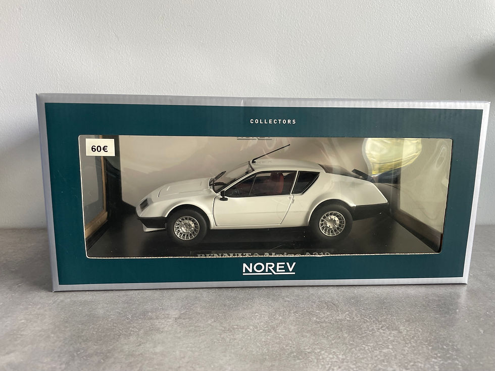 Voiture miniature RENAULT Alpine A310 1981 - Blanc