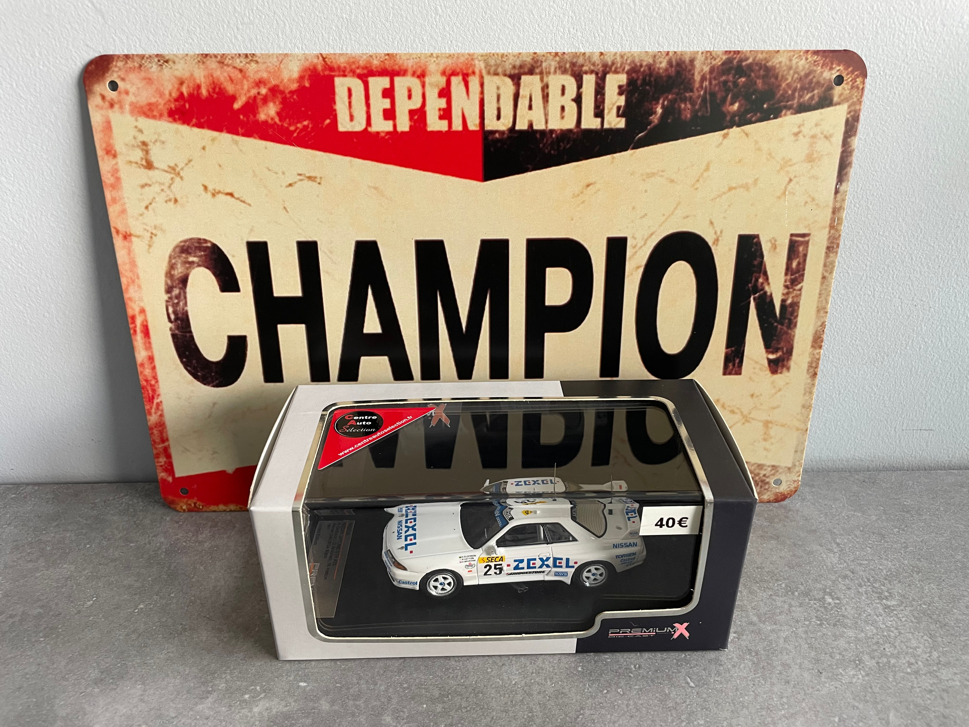 Voiture miniature NISSAN Skyline GTR #25 A.Olofsson-D.Brabham