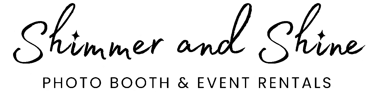 Shimmer and Shine Photo Booth Rental Event Rentals Wedding  Party Planner Decorator Wedding Birthdays Quinceanera Baby Shower