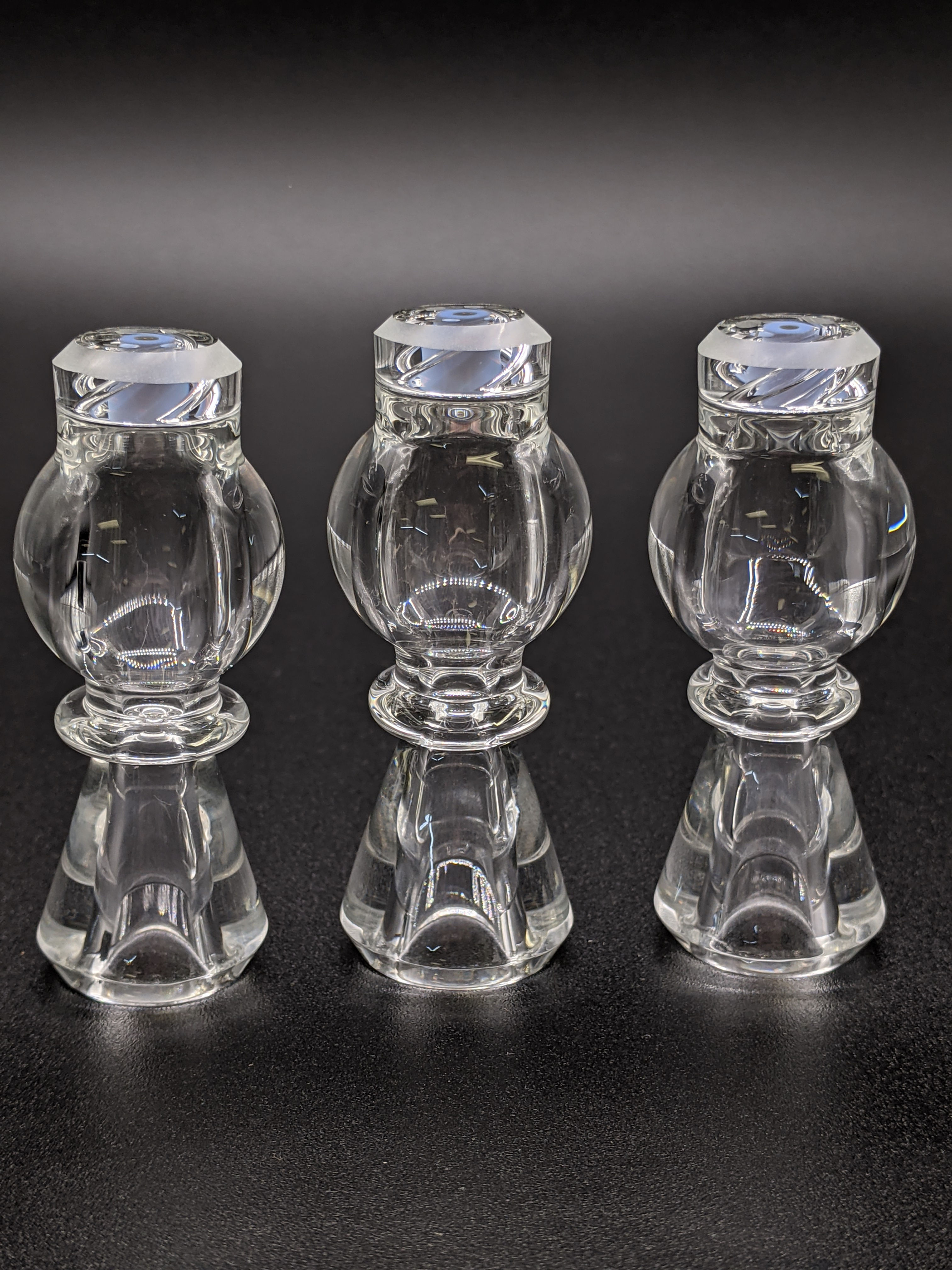 Meltizart Glass Spinner Cap -Clear+Core