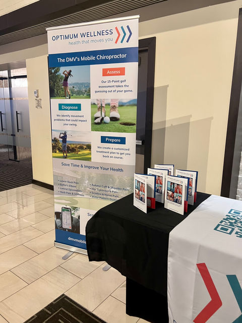 Roll-up Banner with Corporate Information