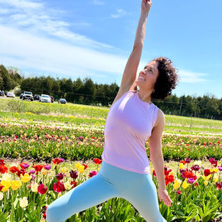 Outdoor yoga classes