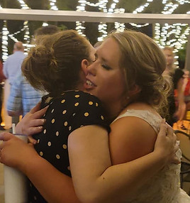 Bride Hugging Ari Reynolds Photography, Happy Bride.