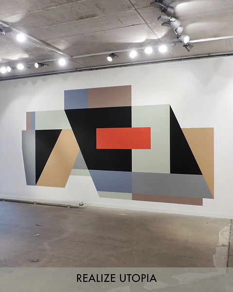 Studio OFFBEAT - Michael Hennings Mural Realize Utopia