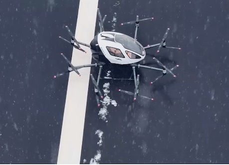 CHINA EMPIEZA LA COMERCIALIZACIÓN DE TAXIS O DRONES VOLADORES El fabricante chino de drones EHang Holidings