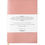 Thumbnail: Dusky Pink Notebook with Leather Jacket Front View