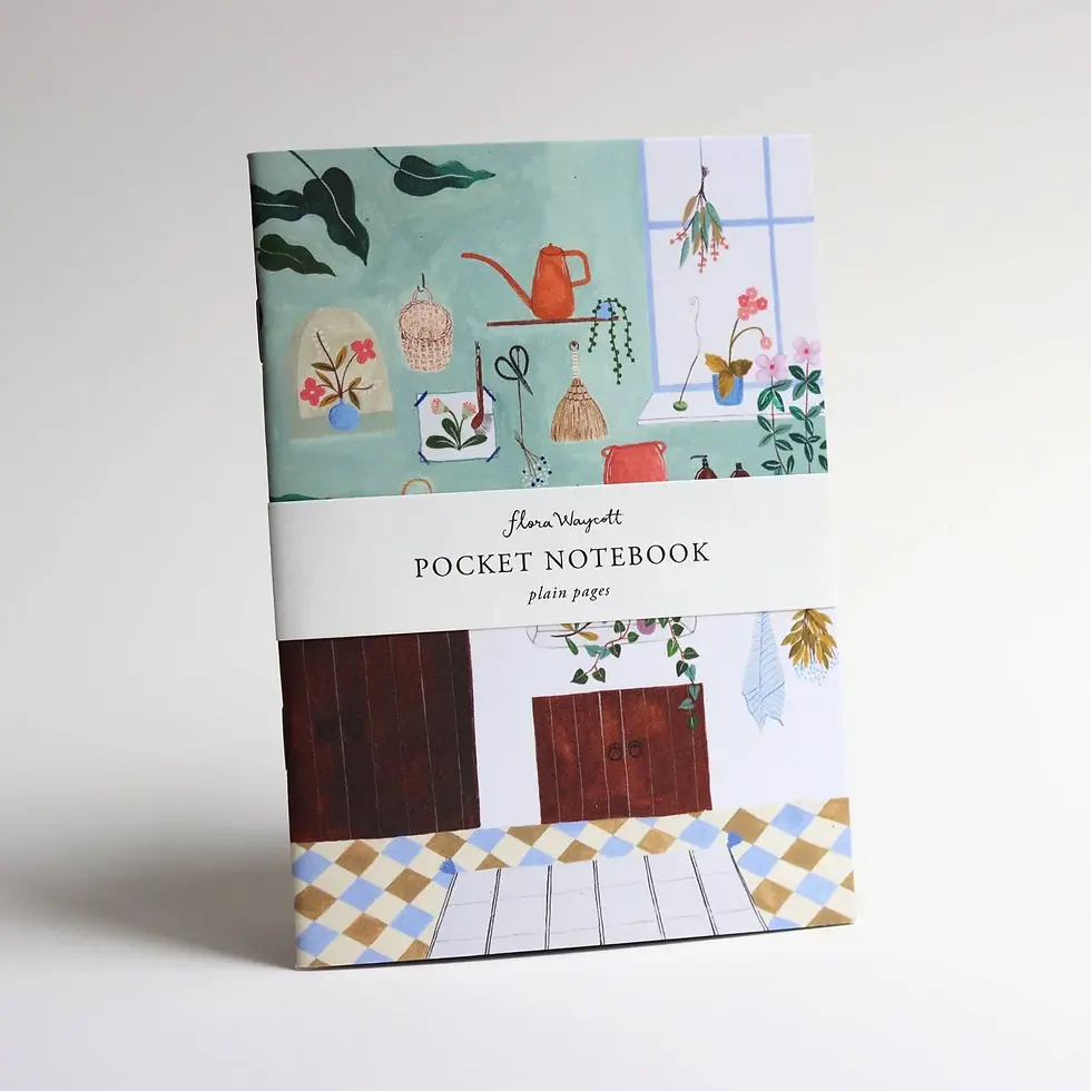 Garden Room Pocket Notebook Front View