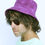 Thumbnail: Hand Dyed Purple Adjustable Bucket Hat
