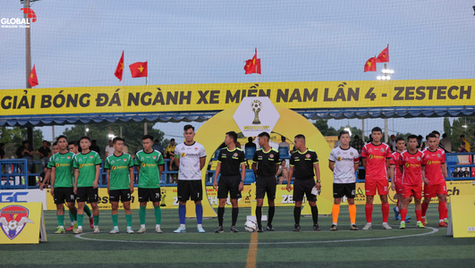 Global FC Mở Màn Ấn Tượng tại Vòng 1 Hạng A – Giải Bóng Đá Ngành Xe Miền Nam, Zestech Cup 2025