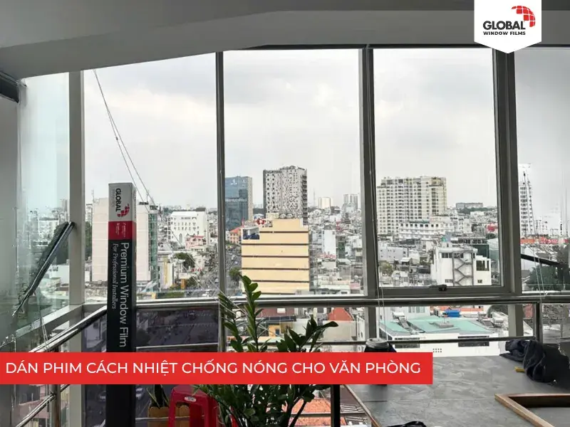 Chống nóng văn phòng bằng phim cách nhiệt