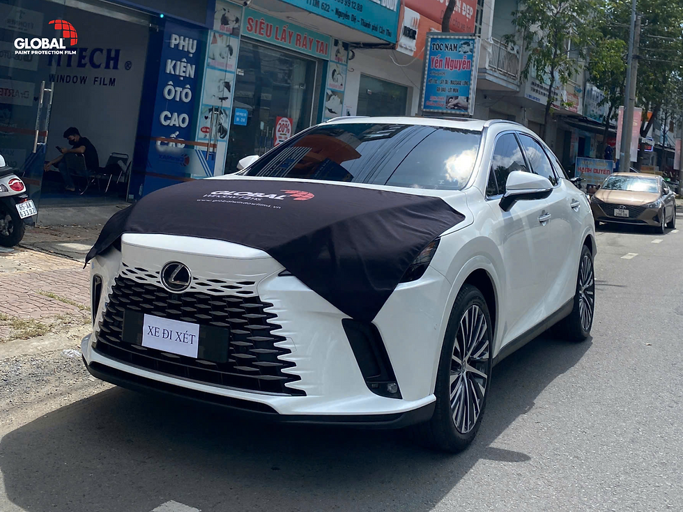 Global PPF 7Mil bảo vệ toàn diện cho bề mặt sơn xe của Lexus RX 350