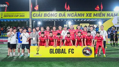 Global FC Với Zestech FC Tại Giải Bóng Đá Ngành Xe Miền Nam