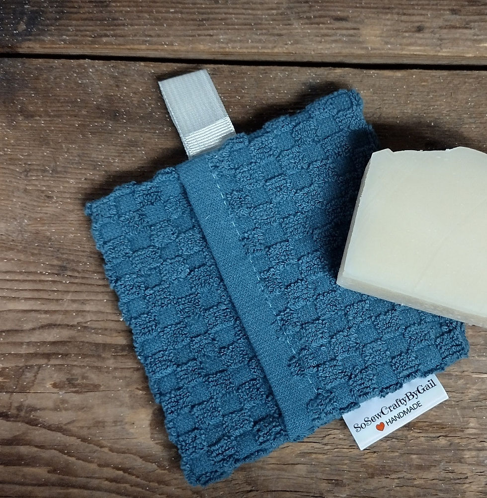 Thumbnail: TERRY SOAP SAVER SCRUBBY