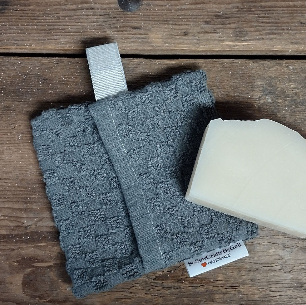 Thumbnail: TERRY SOAP SAVER SCRUBBY