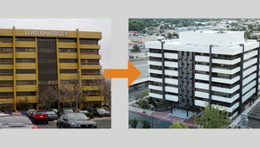 Uptown Tower, Before and After