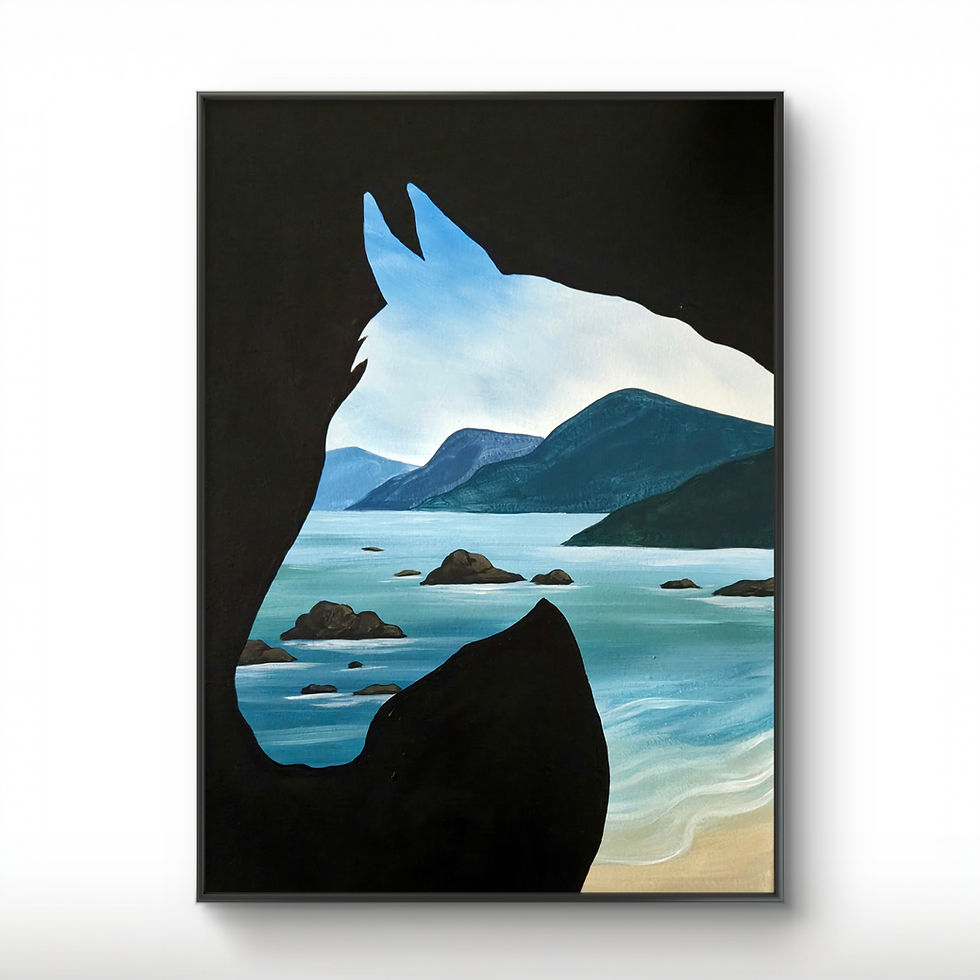 Paint With Horses | Shawnigan Lake