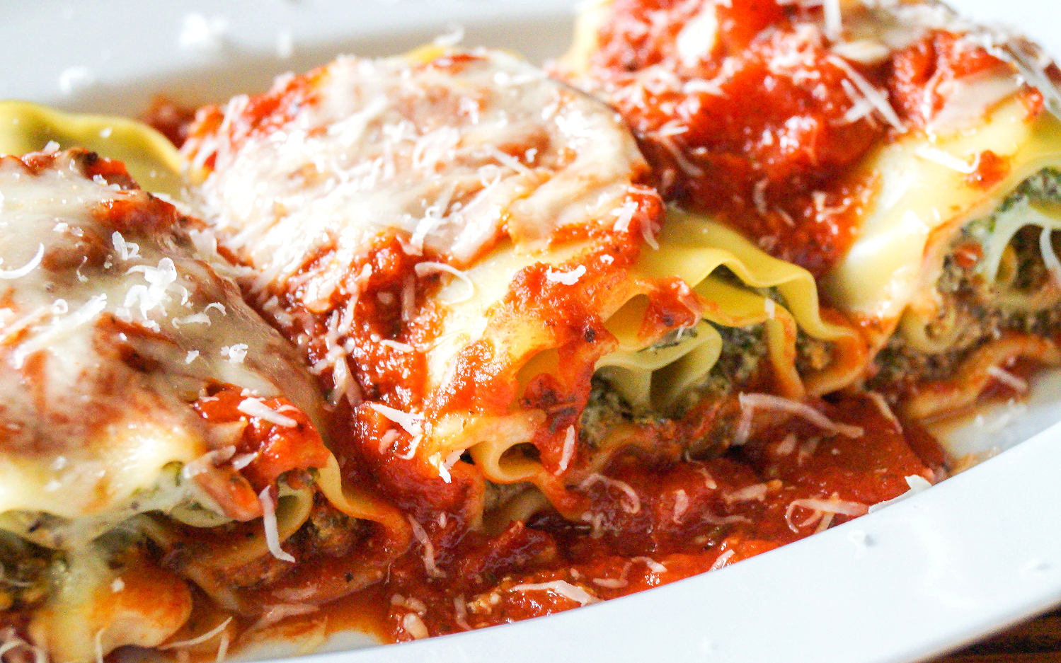 Vegan Lasagna Rolls