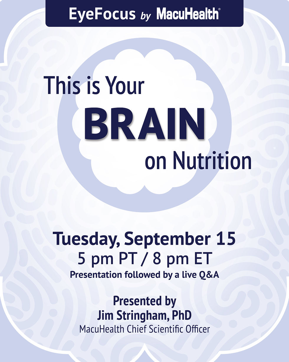 This Is Your Brain on Nutrition
