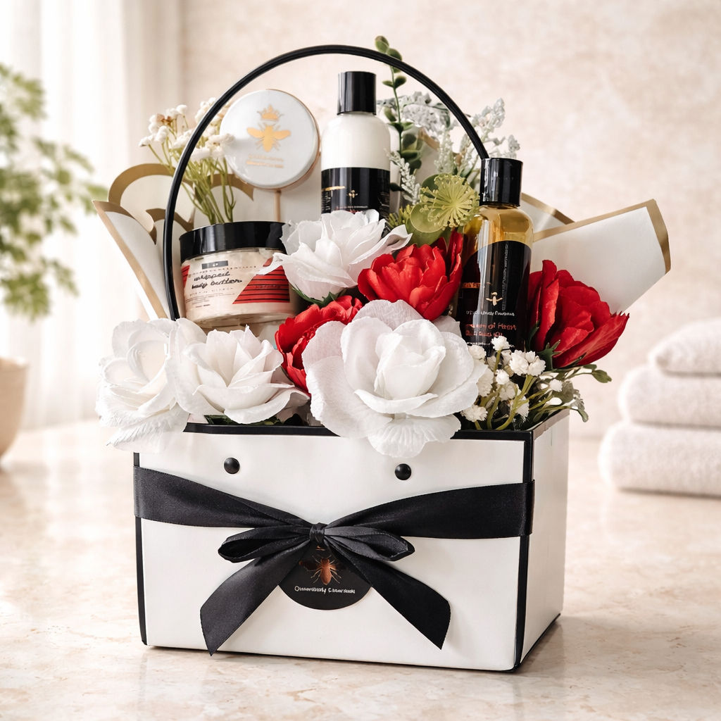 Flower gift baskets