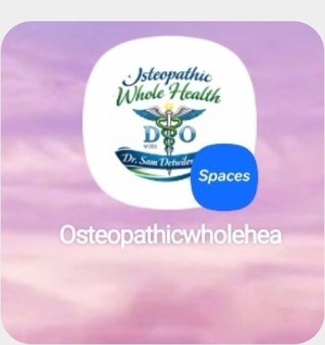 Original cover: APP: Osteopathic Whole Health phone app guide and contents
