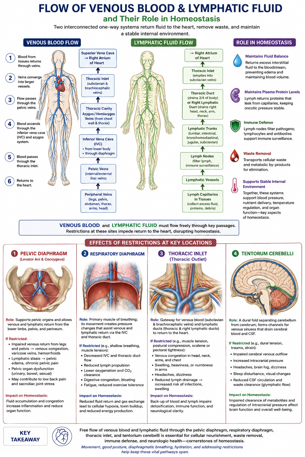Original cover: Flow of Venous Blood & Lymphatic Fluid and Homeostasis in Osteopathic Medicine