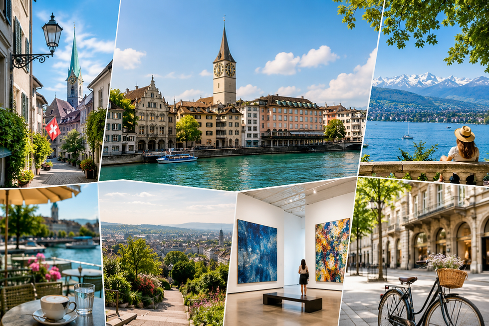 Zürich erleben: 24 Ideen für Besucher
