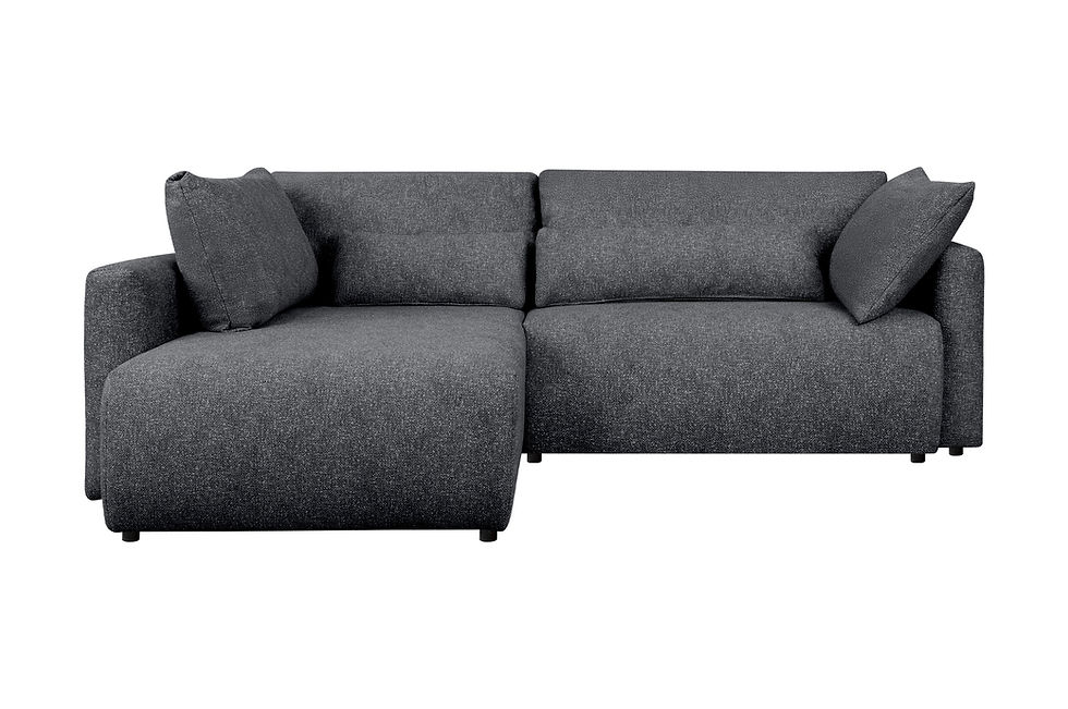 Miniaturbild: Ecksofa links/rechts "MALWINA" mit Schlaffunktion , Bettkasten. NEU