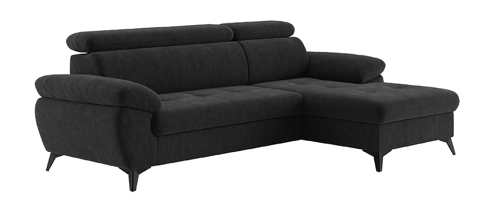 Miniaturbild: Ecksofa "HUD" mit Bettfunktion & Bettkasten