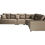 Miniaturbild: Ecksofa XXL "VERONA" 325/270 cm. NEU