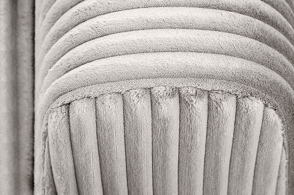 Miniaturbild: Ecksofa "TAMARA" 260/260 cm in Cord grau. Neu
