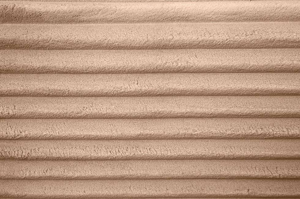 Miniaturbild: Ecksofa "NOX" in Breitcord beige. Neu