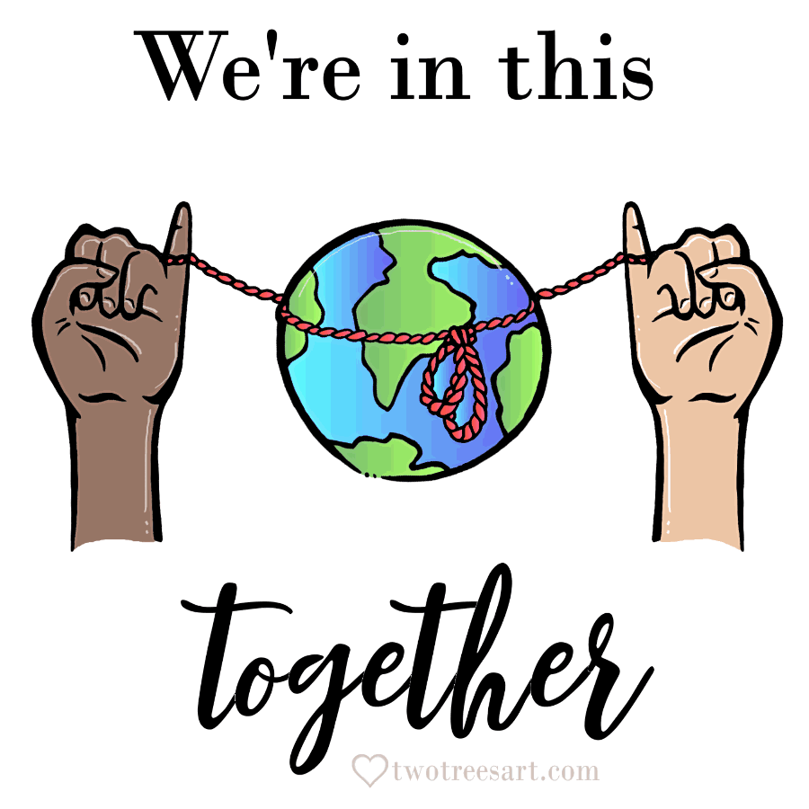 Thumbnail: We're in this Together, Art Print