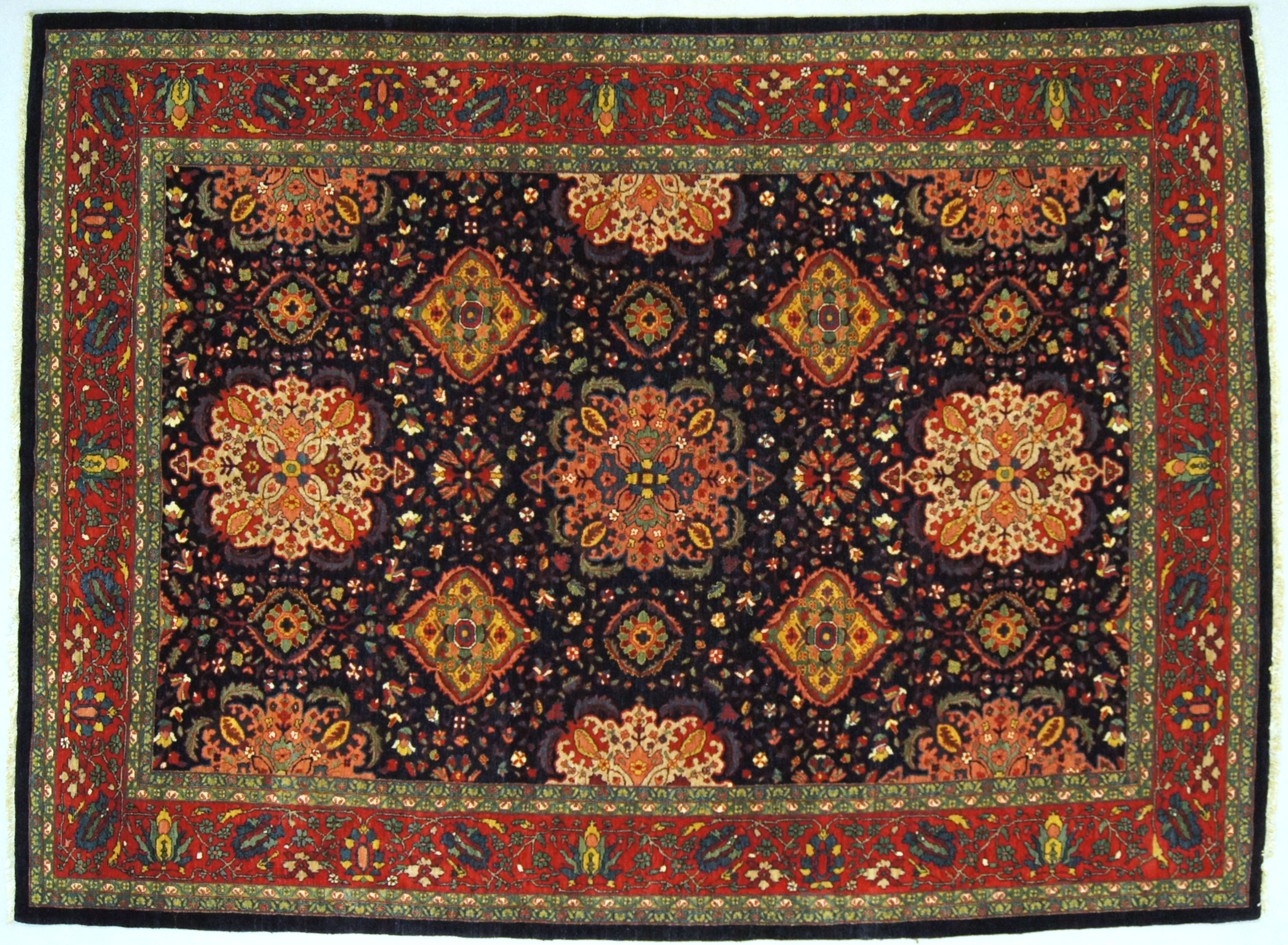 9' x 12' Persian Farahan Rug
