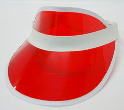 Poker Visor - Red