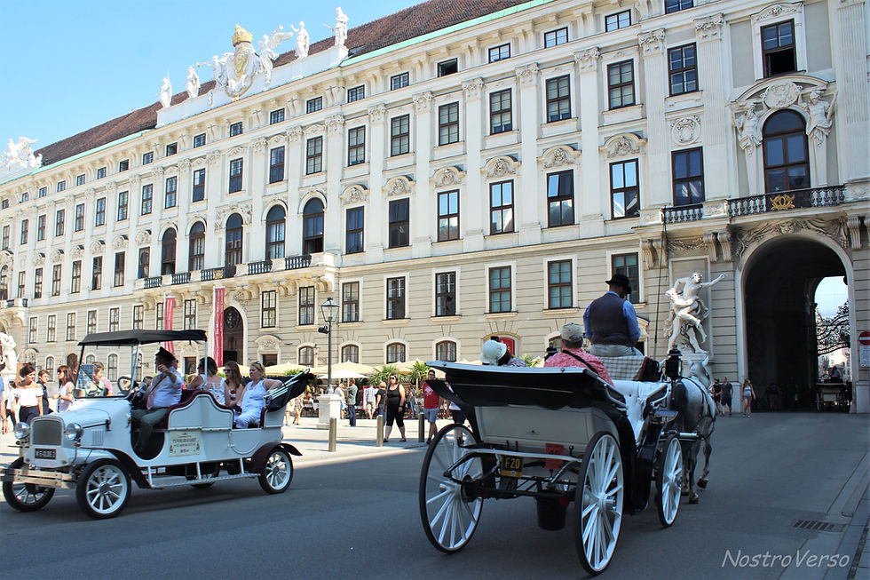 Palácio de Hofburg em Viena