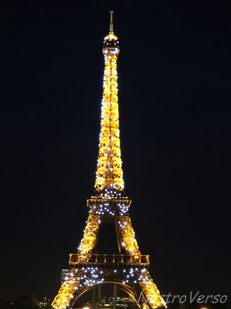 Torre Eiffel piscando!