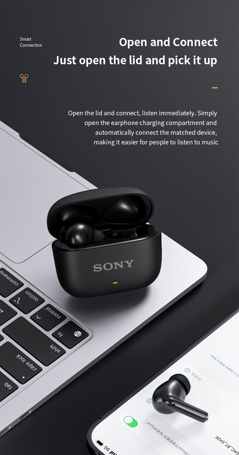 Miniatura: Fones de ouvido sem fio SONY S300 TWS