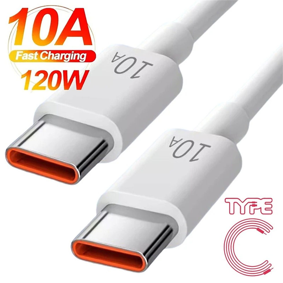 Miniatura: Cabo USB-C para USB-C 120W –  Super Rápido