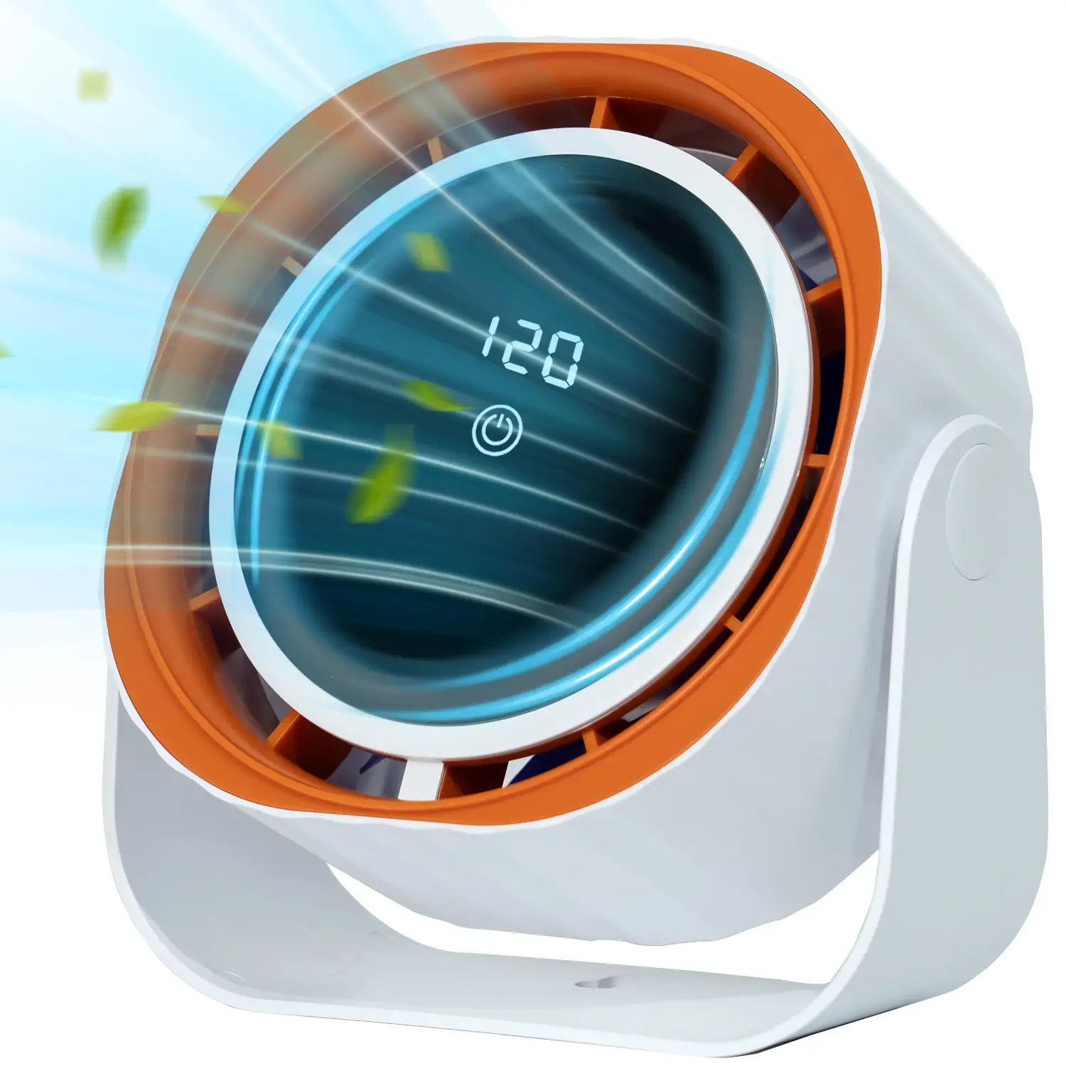 VENTILADOR Portátil recarregável via USB, de alta velocidade