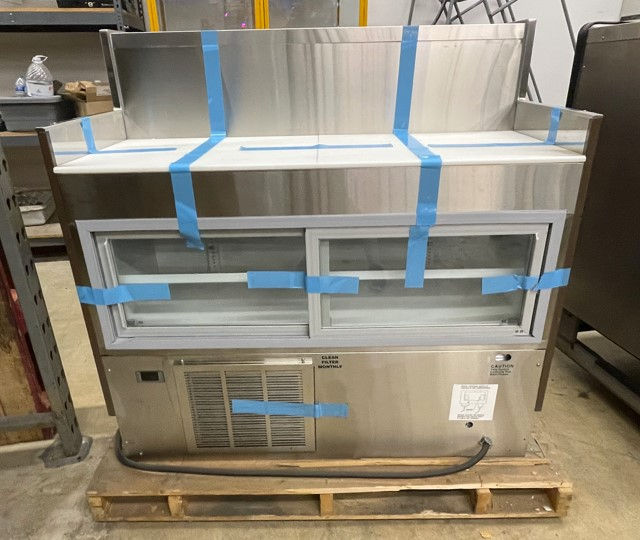Thumbnail: 130-0190 Hill Phoenix PT-SDRS 4’ Remote Refrigerated Self Serve Cooler