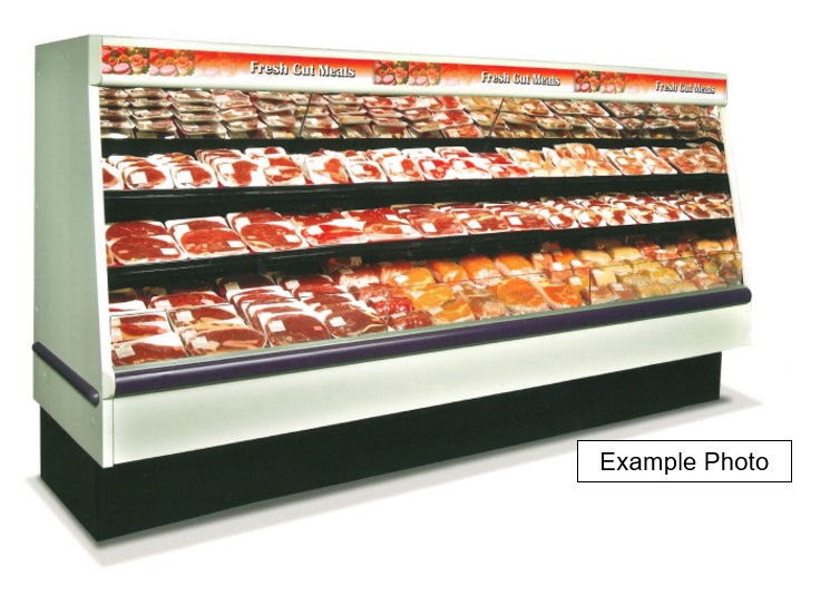 84-0014 Hussmann 32’ M4X Remanufactured Multi Deck Meat Case