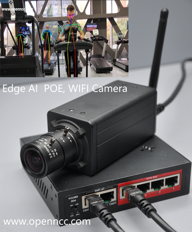 OpenNCC WE: PoE和WiFi使能边缘AI物联网摄像头感知世界