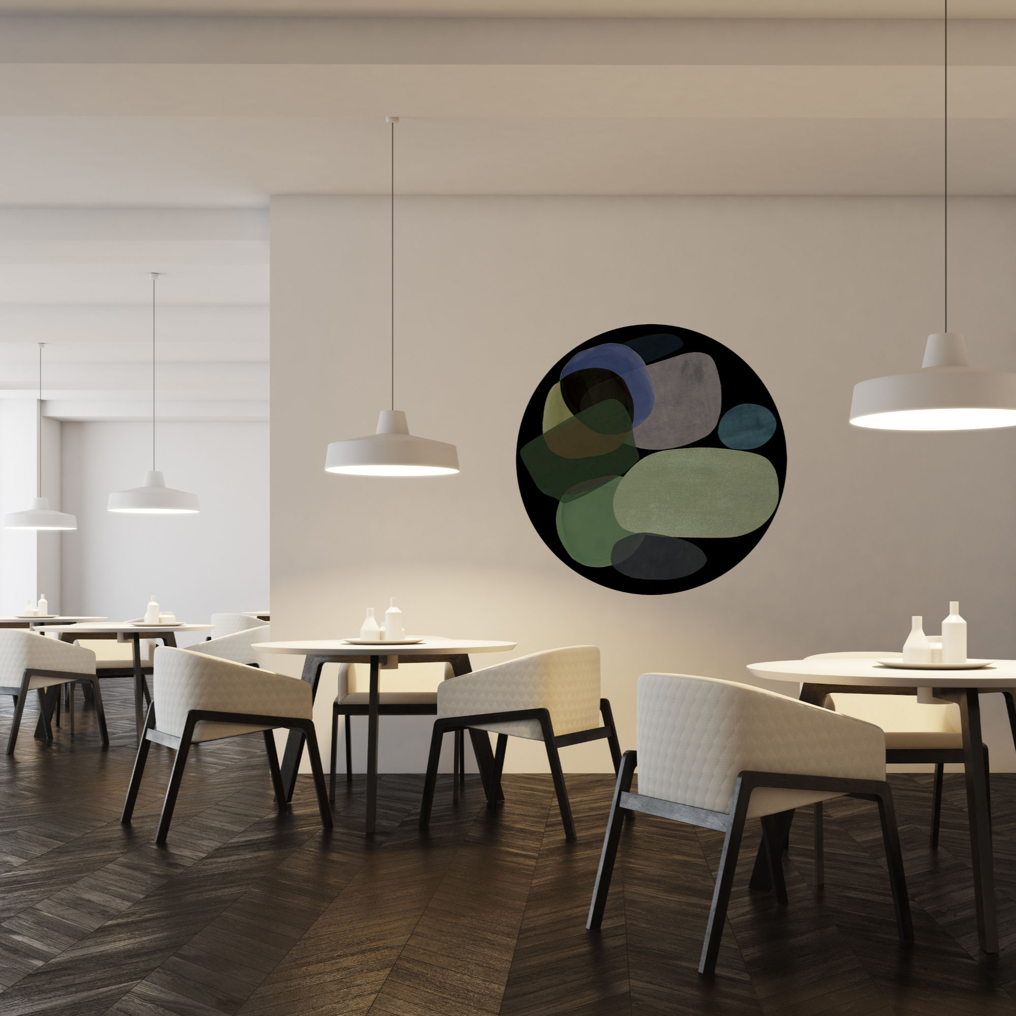 Crater Ravine Wall Decal