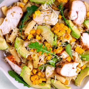 CHICKEN AVO PASTA SALAD