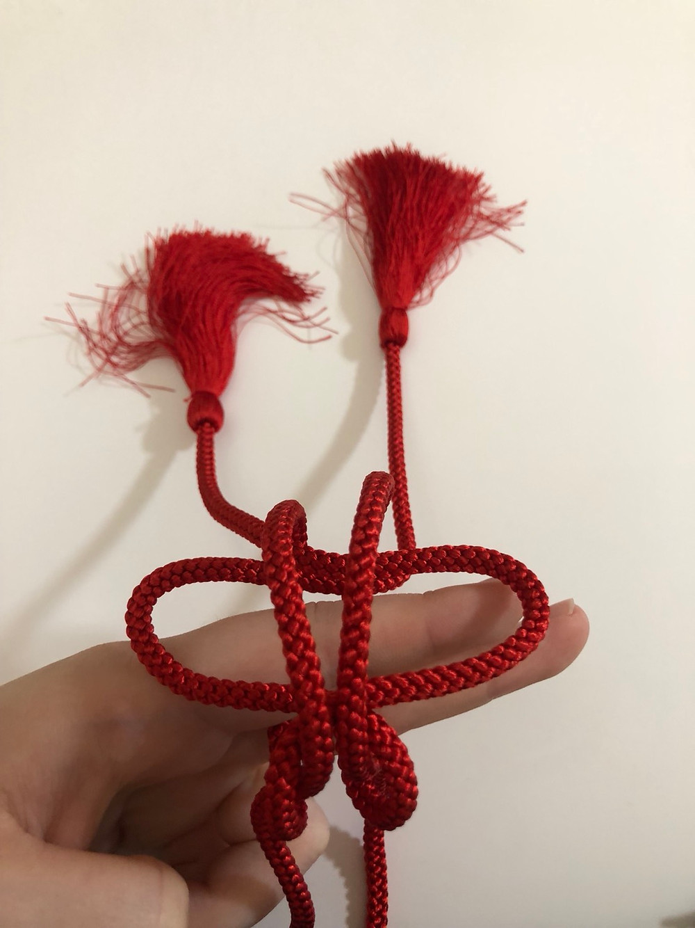 巫女の千早 直垂等の胸紐の結び方 着方