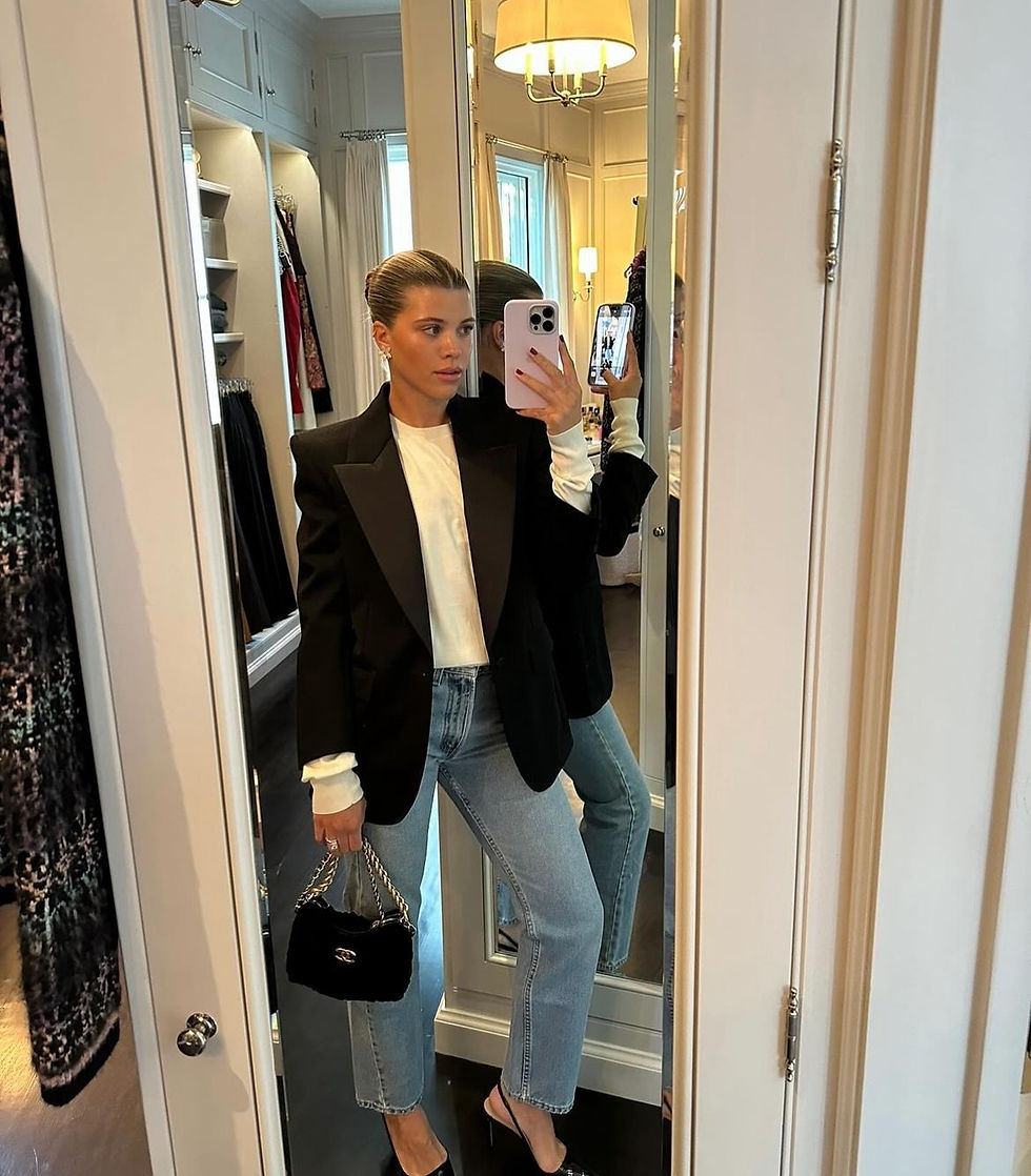 Dressing Up Jeans Is In and Here's How Sofia Richie Is Styling Them