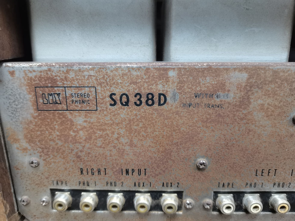 Thumbnail: LUX SQ38D Stereo Tube Integrated Amplifier 6RA8 PP 10Wx2